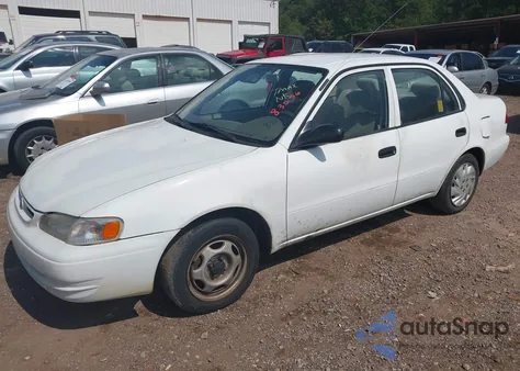 1999 Toyota Corolla Ve z USA, uszkodzony, nr VIN 1NXBR12E9XZ287205